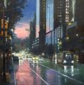 Second Avenue Reflections by Richard Boyer