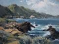 Point Lobos - plein air by David Marty